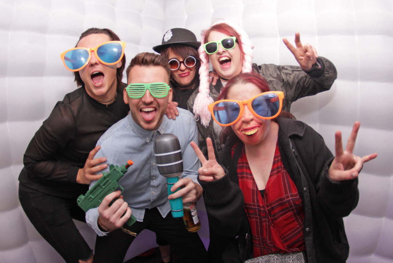 party photo booth